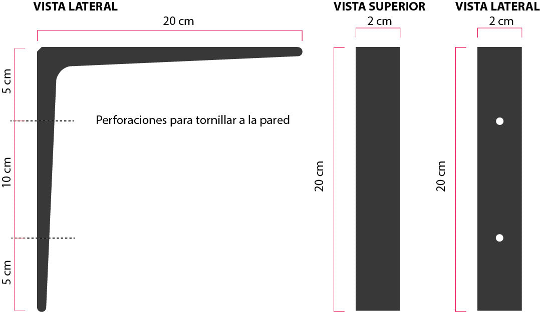 Escuadra Madera